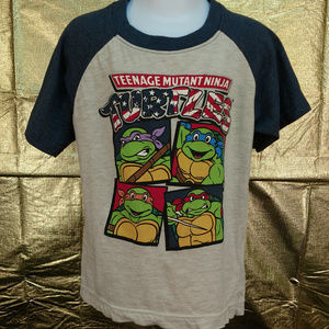 NWT TMNT Teenage Mutant Ninja Turtles boys t-shirt size 4//5 Minecraft